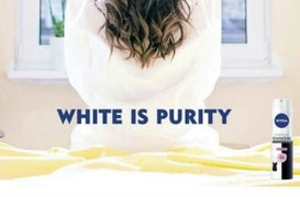 Nivea Ruthlessly Exfoliated Over Tone-Deaf ‘White Is Purity’ Ad Campaign