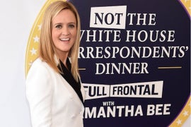 Samantha Bee Stings Trump Administration, Snuggles ‘Fake News’ Media at Her DC Event