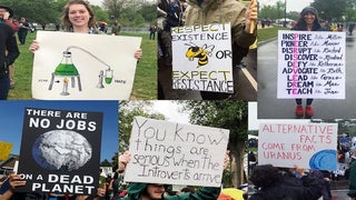 #EarthDay, #MarchForScience Has Hollywood, D.C and the Vatican Talking