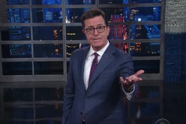 Colbert Ignores Anger Over Trump Joke – Instead Targets Clinton, President’s 2020 Campaign Ad