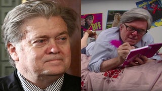 Steve Bannon Screams at Jared Kushner ‘I Hate Your Stupid Face!’ in Stephen Colbert Spoof (Video)