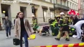 Stolen Truck Crashes Into Stockholm Department Store, Killing 3 People (Video)