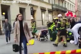Stolen Truck Crashes Into Stockholm Department Store, Killing 3 People (Video)