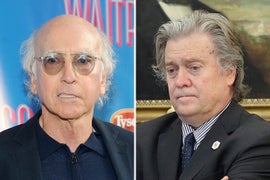 Larry David Slams ‘Seinfeld’ Investor Steve Bannon for ‘Profiting From the Work of Industrious Jews!’