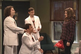 ‘SNL’: Cecily Strong’s Ex Jimmy Fallon Tries to Win Her Back After Causing United Airlines Debacle
