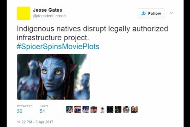 spicer spins movie plots avatar keystone pipile indigenous natives infrastructure spicer spins movie plots avatar keystone pipile indigenous natives infrastructure