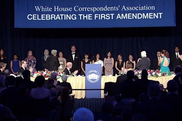 white house correspondents dinner first amendment jeff mason