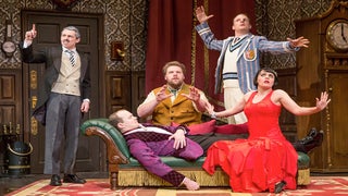 ‘The Play That Goes Wrong’ Broadway Review: JJ Abrams Presents a British Farce With a Thick Slice of Ham