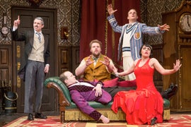 ‘The Play That Goes Wrong’ Broadway Review: JJ Abrams Presents a British Farce With a Thick Slice of Ham