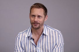 Alexander Skarsgard Reacts to Little Brother Bill as Pennywise, Object of Your ‘It’ Nightmares (Video)