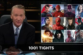 Bill Maher Dubs Donald Trump a Superhero Named Orange Sphincter (Video)