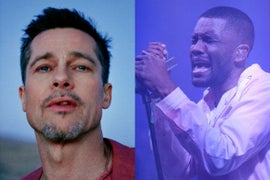Brad Pitt Says Frank Ocean Music Helping Him Through Divorce, Sobriety