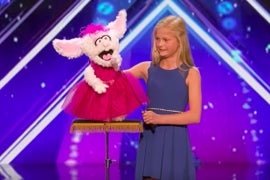 ‘AGT’: Amazing 12-Year-Old Singing Ventriloquist Lands First Golden Buzzer of the Season (Video)