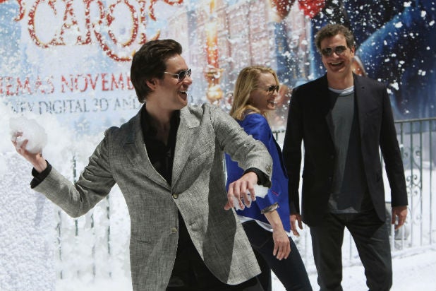Jim Carrey Christmas Carol Cannes Jim Carrey Christmas Carol Cannes