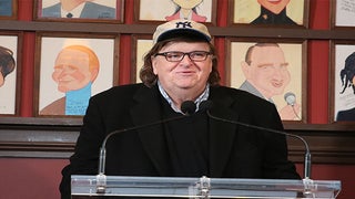 Michael Moore Disses Trump, Hillary Clinton in New Broadway Show