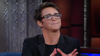 Rachel Maddow Tells Stephen Colbert That Republicans Will ‘Do The Right Thing’ (Video)
