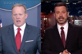 Sean Spicer Piggybacks on Jimmy Kimmel’s Plea for Health Care Reform: ‘We Share That Concern’