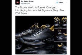 Twitter Thinks Lonzo Ball’s New ZO2 Shoes Aren’t So Baller