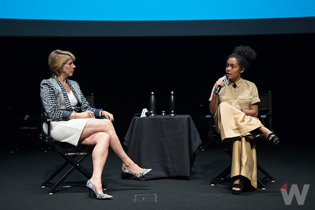 Yara Shahidi Sharon Waxman Power Women Breakfast San Francisco 2017 Yara Shahidi Sharon Waxman Power Women Breakfast San Francisco 2017