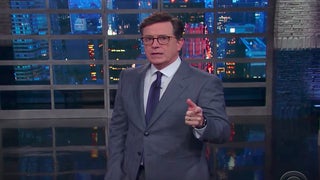 Stephen Colbert Mocks Trump Over ‘Alpha Male’ Behavior on Foreign Trip (Video)