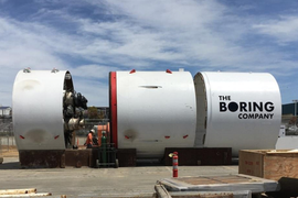 Elon Musk Unveils Name of LA Car Sled Venture, ‘Ready’ to Dig More Tunnels