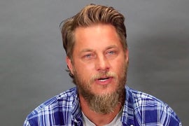 Emmy Quickie: ‘Vikings’ Star Travis Fimmel on Who He Really Wanted to Play (Exclusive Video)