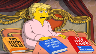 ‘The Simpsons’ Skewers Trump With Visit from Richard Nixon’s Ghost (Video)