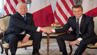 Trump Has Met His Match When It Comes to Bizarre Handshakes (Video)