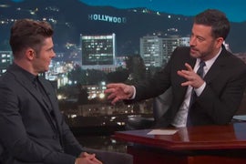 Jimmy Kimmel REALLY Wants to Know if Zac Efron Had Sex With Madonna (Video)