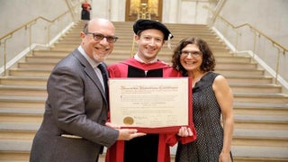 Hey Look: Mark Zuckerberg Finally Got His Harvard Degree