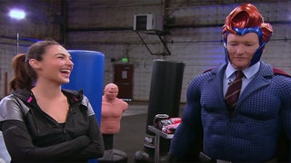 Conan O’Brien Deflects Bullets to Impress ‘Wonder Woman’s’ Gal Gadot (Video)