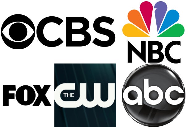 TV networks CBS ABC NBC Fox CW