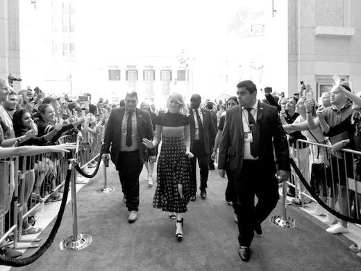 Emma Stone arrives at American Film Institute's 45th Life Achievement Award Gala Tribute to Diane Keaton at Dolby Theatre