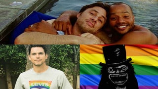 Hollywood Celebrates Gay Pride 2017: Miley Cyrus, Matt Bomer and The Babadook (Photos)