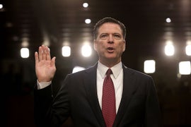 Hollywood ‘Transfixed’ as Comey Testifies Before Congress: ‘Do Not Disturb’
