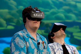 A Virtual Border Wall Is Under Construction by Oculus Founder