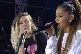 Watch Ariana Grande, Miley Cyrus Perform ‘Don’t Dream It’s Over’ at Manchester Concert (Video)