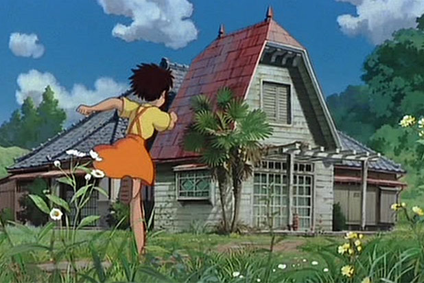 house drawn by ghibli studio - Playground