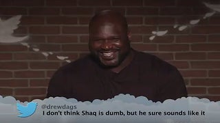 Jimmy Kimmel’s NBA Mean Tweets Rebounds With Magic Johnson, Shaq, James Harden (Video)
