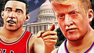 Obama Dunks, Trump Loses Toupee in Terrifying Basketball Animation (Video)