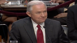 Jeff Sessions’ ‘Creepy’ Smile at Senate Hearing Has Twitter Showing Its Teeth