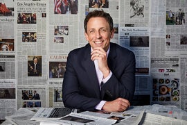 Seth Meyers Isn’t Trying to Topple Trump – But He Wouldn’t Mind (Video)