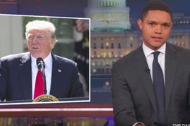 Trevor Noah Admits Trump Telling Earth to ‘Go F— Itself’ Was a ‘Pretty Gangsta Move’ (Video)