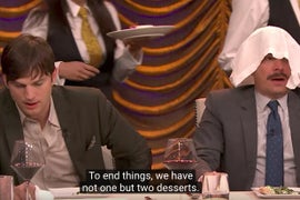 Ashton Kutcher, Jimmy Fallon Nearly Puke Playing ‘Secret Ingredient’ (Video)