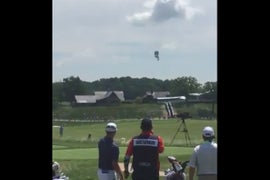 Blimp Crashes at US Open Golf Championship, Pilot Injured (Video)