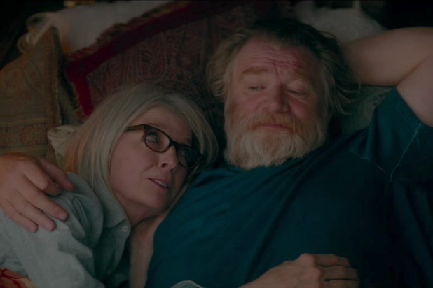 Hampstead Review Diane Keaton and Brendan Gleeson Ignite Senior Sparks pic