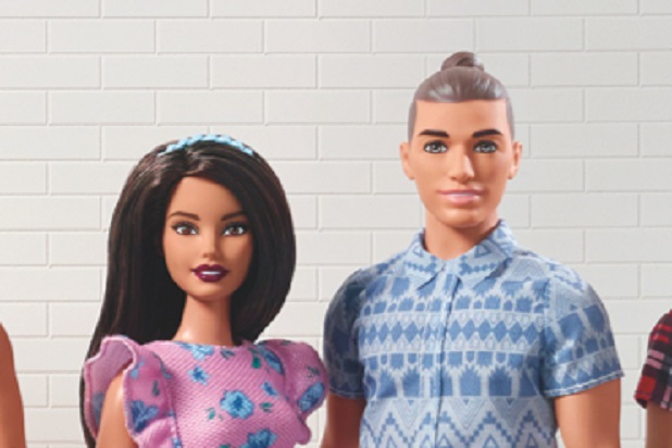 barbie with a bun