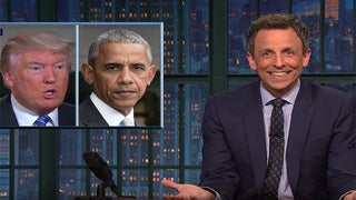 Seth Meyers Slams Trump for Getting ‘Trolled’ by Obama (Video)