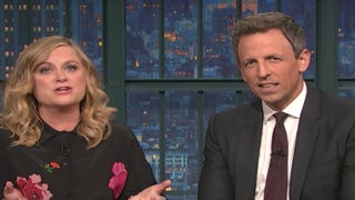 Amy Poehler, Seth Meyers Bring Back ‘Weekend Update’ Skit to Slam Pro-Trump Protesters (Video)