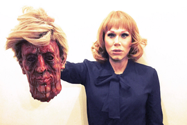 ‘Drag Race’ Winner Dresses as Kathy Griffin, Complete With Trump Head